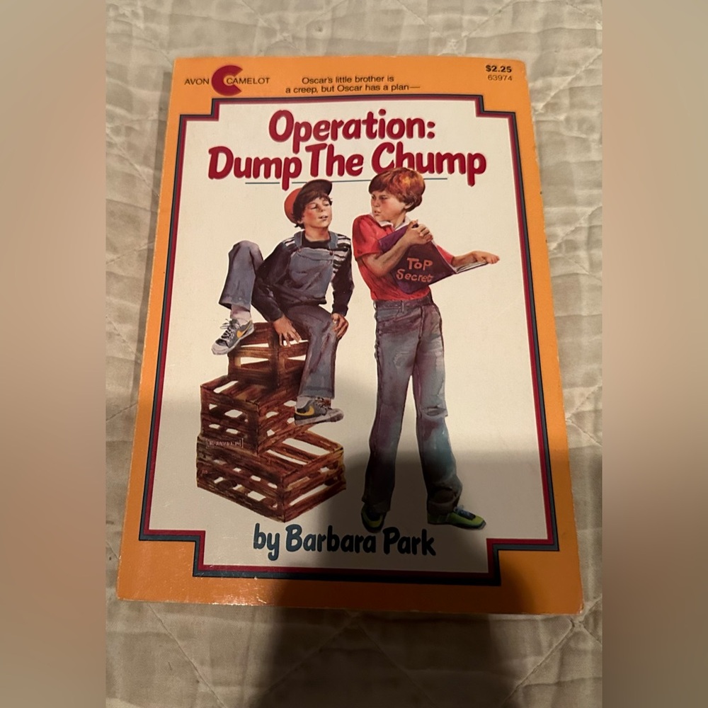 Avon Camelot Book: Operation Dump The Chump